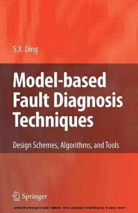 Model-based Fault Diagnosis Techniques