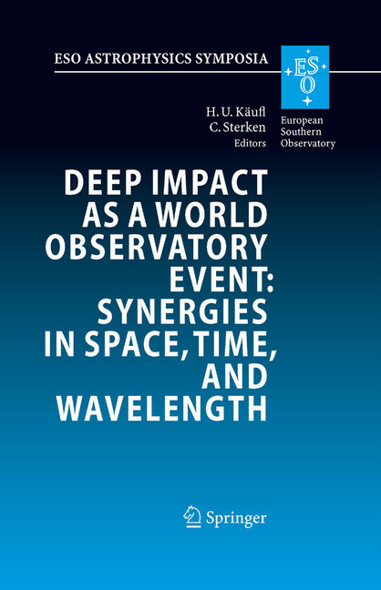 Deep Impact as a World Observatory Event: Synergies in Space, Time, and Wavelength main product photo