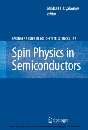 Spin Physics in Semiconductors