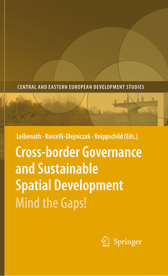 Cross-border Governance and Sustainable Spatial Development main product photo