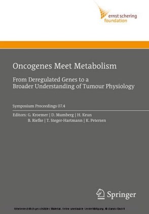 Oncogenes Meet Metabolism