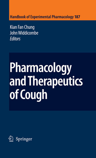 Pharmacology and Therapeutics of Cough main product photo