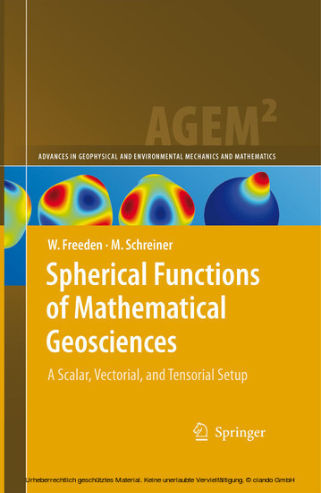 Spherical Functions of Mathematical Geosciences main product photo