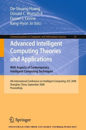 Advanced Intelligent Computing Theories and Applications With Aspects of Contemporary Intelligent Computing Techniques
