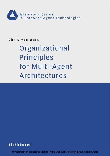 Organizational Principles for Multi-Agent Architectures main product photo