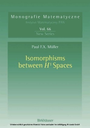 Isomorphisms Between H¹ Spaces