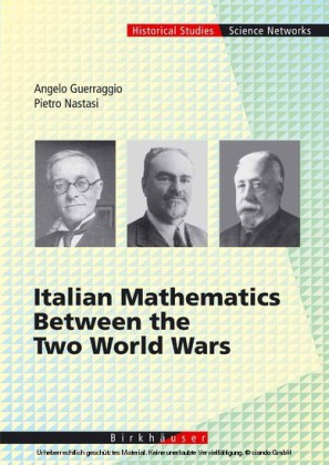 Italian Mathematics Between the Two World Wars