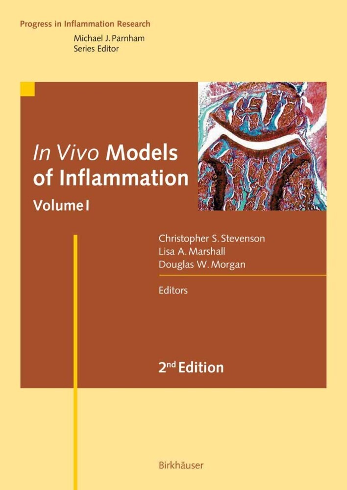 In Vivo Models of Inflammation. Vol.1 main product photo