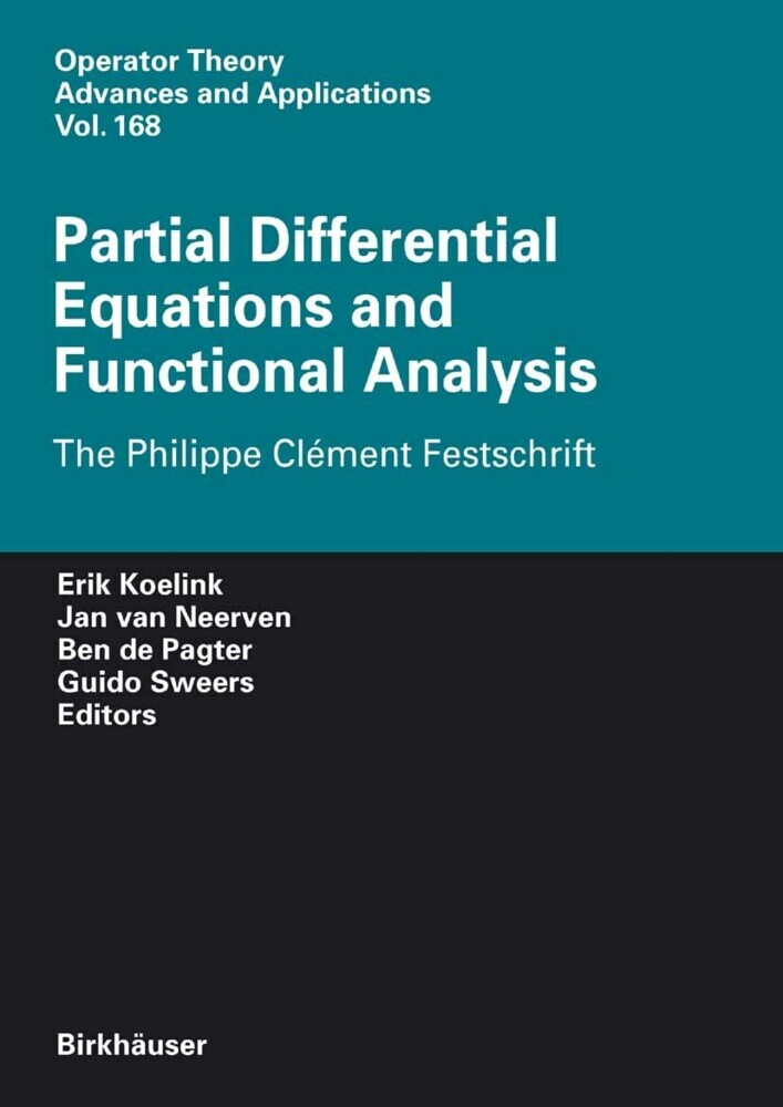 Partial Differential Equations and Functional Analysis main product photo
