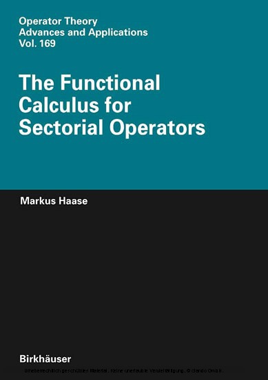 The Functional Calculus for Sectorial Operators main product photo