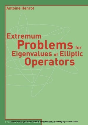 Extremum Problems for Eigenvalues of Elliptic Operators
