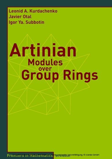Artinian Modules over Group Rings main product photo