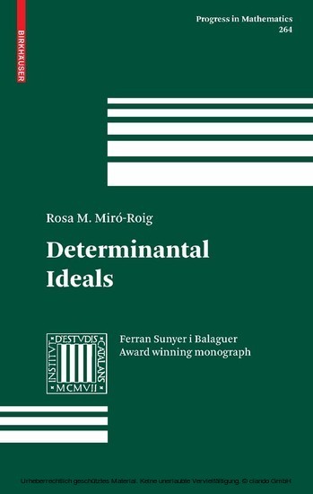 Determinantal Ideals main product photo