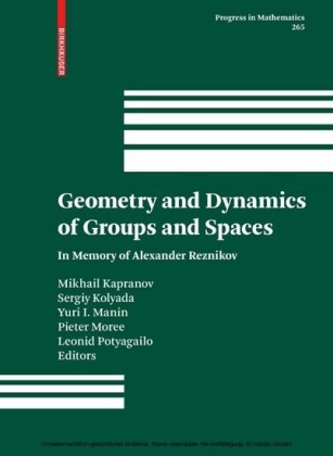 Geometry and Dynamics of Groups and Spaces