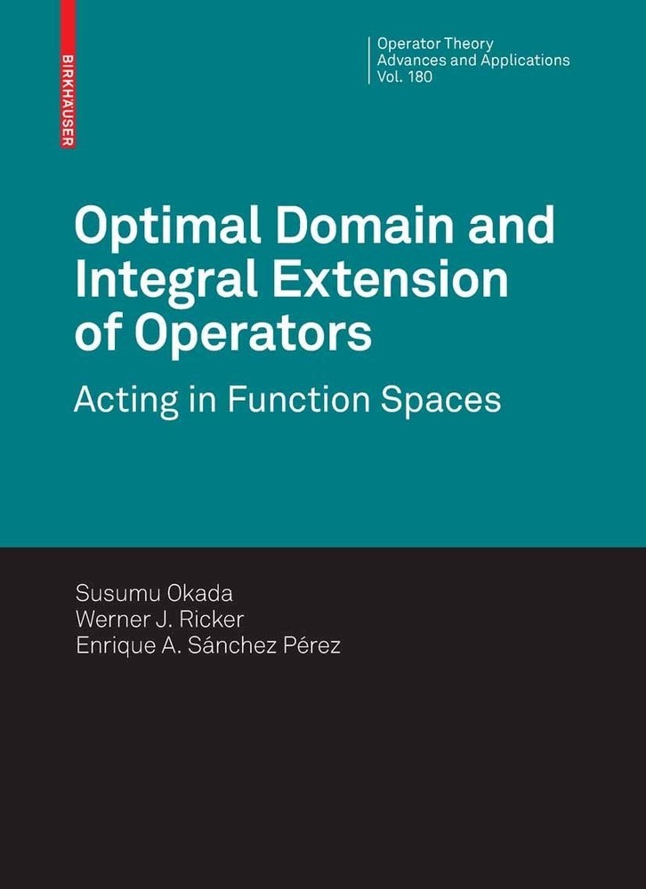 Optimal Domain and Integral Extension of Operators main product photo