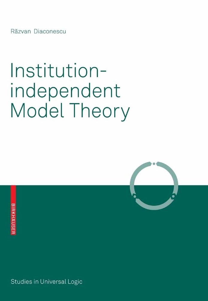 Institution-independent Model Theory main product photo