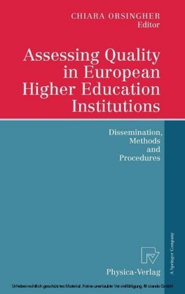 Assessing Quality in European Higher Education Institutions