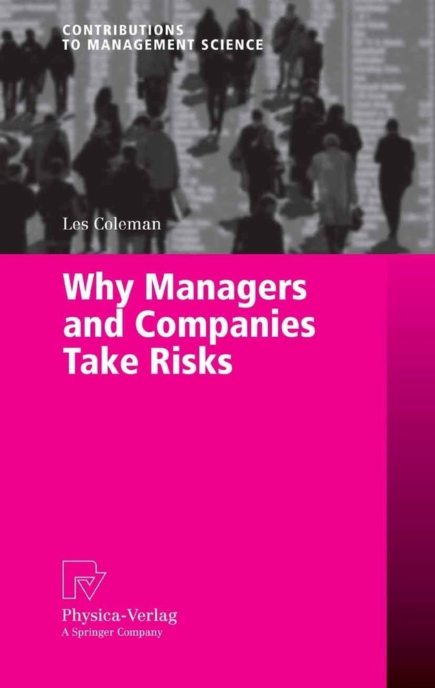Why Managers and Companies Take Risks main product photo