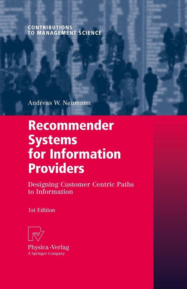 Recommender Systems for Information Providers main product photo