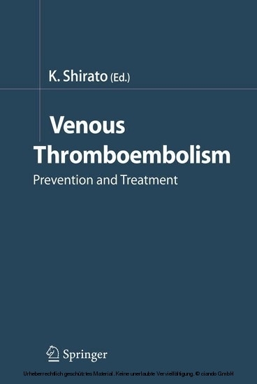 Venous Thromboembolism main product photo