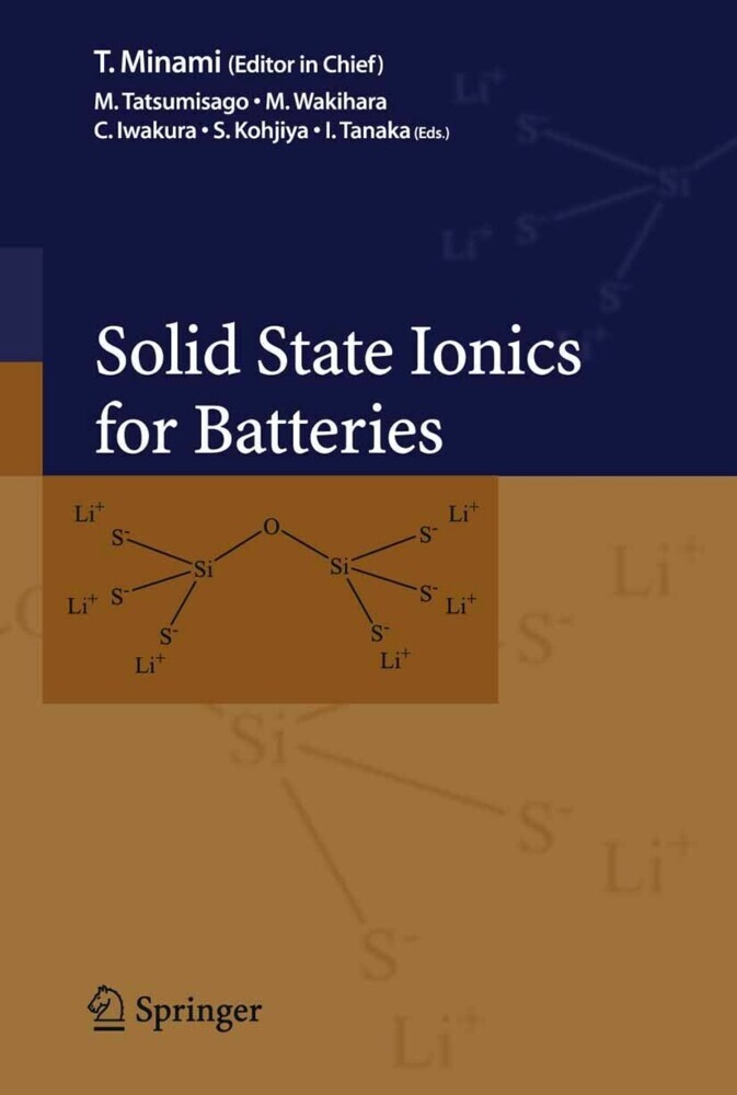 Solid State Ionics for Batteries main product photo