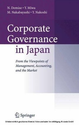 Corporate Governance in Japan