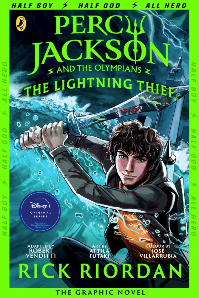 Percy Jackson and the Lightening Thief, The Graphic Novel main product photo