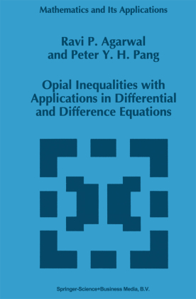 Opial Inequalities with Applications in Differential and Diffe...