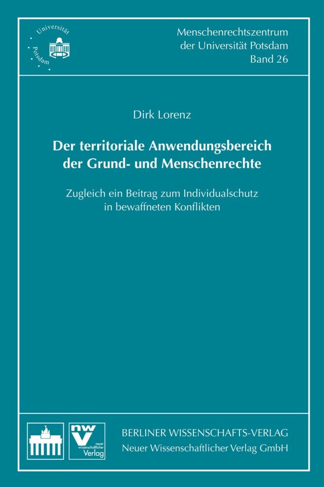 Der territoriale Anwendungsbereich der Grund- und Menschenrechte main product photo