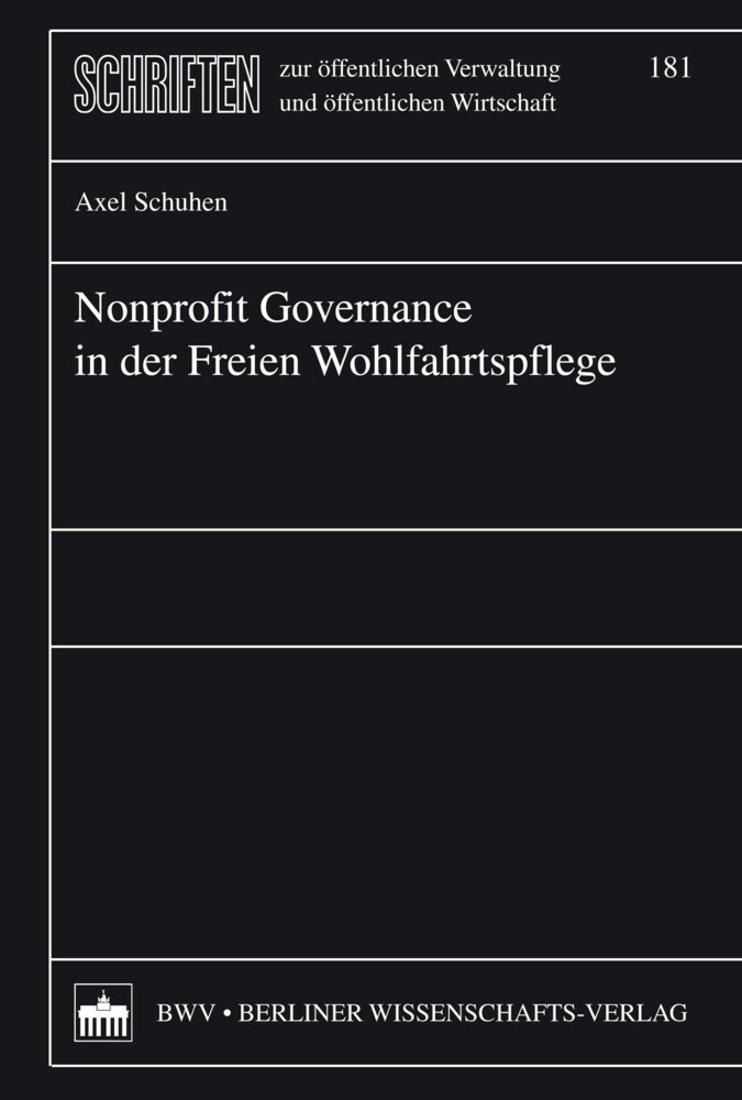 Nonprofit Governance in der Freien Wohlfahrtspflege main product photo