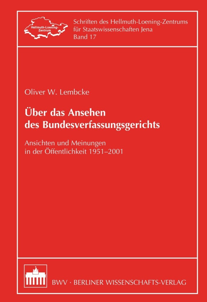 Über das Ansehen des Bundesverfassungsgerichts main product photo