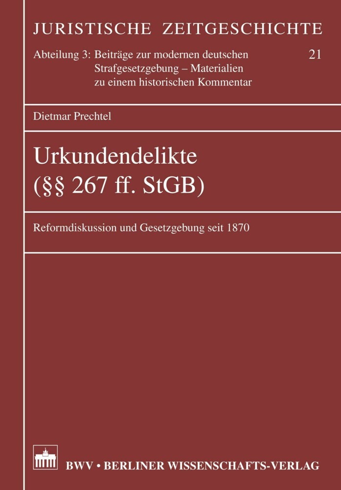 Urkundendelikte ( 267 ff. StGB) main product photo