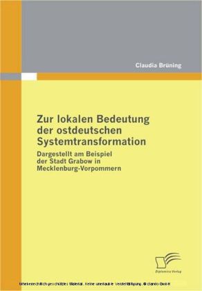 Zur lokalen Bedeutung der ostdeutschen Systemtransformation. Dargestellt am Beispiel der Stadt Grabow in Mecklenburg-Vorpommern