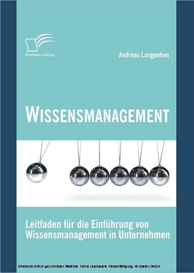 Wissensmanagement: Leitfaden für die Einführung von Wissensmanagement in Unternehmen main product photo
