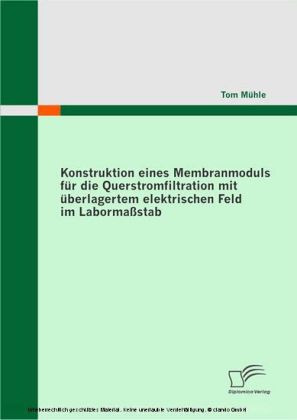 Konstruktion eines Membranmoduls für die Querstromfiltration mit überlagertem elektrischen Feld im Labormaßstab