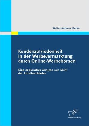 Kundenzufriedenheit in der Werbevermarktung durch Online-Werbebörsen main product photo