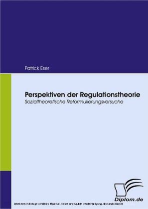 Perspektiven der Regulationstheorie.