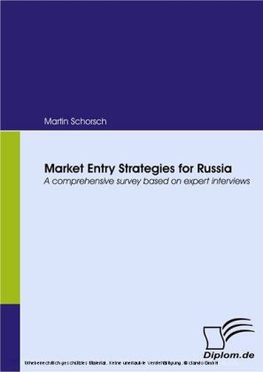 Market Entry Strategies for Russia. A comprehensive survey based on expert interviews main product photo