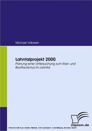 Lahntalprojekt 2000. Planung einer Untersuchung zum Rad- und Boottourismus im Lahntal main product photo