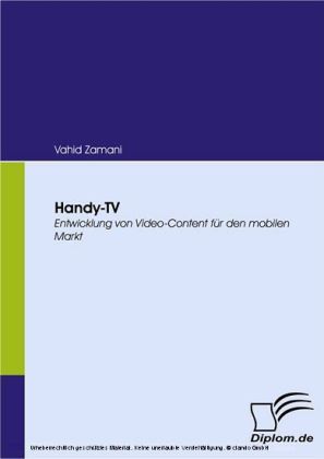 Handy-TV. Entwicklung von Video-Content für den mobilen Markt