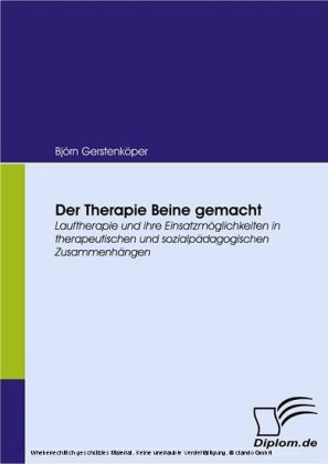 Der Therapie Beine gemacht.