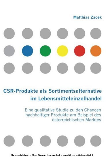 CSR-Produkte als Sortimentsalternative im Lebensmitteleinzelhandel main product photo