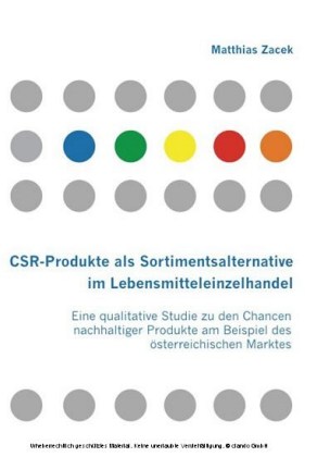 CSR-Produkte als Sortimentsalternative im Lebensmitteleinzelhandel