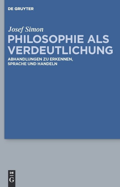 Philosophie als Verdeutlichung main product photo