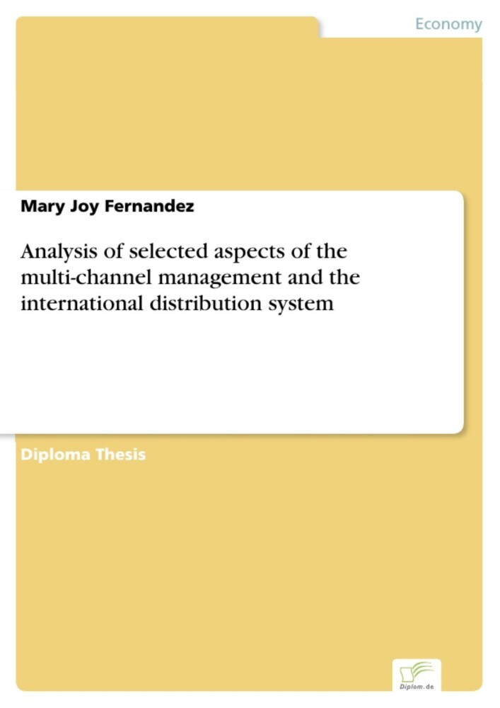 Analysis of selected aspects of the multi-channel management and the international distribution system main product photo