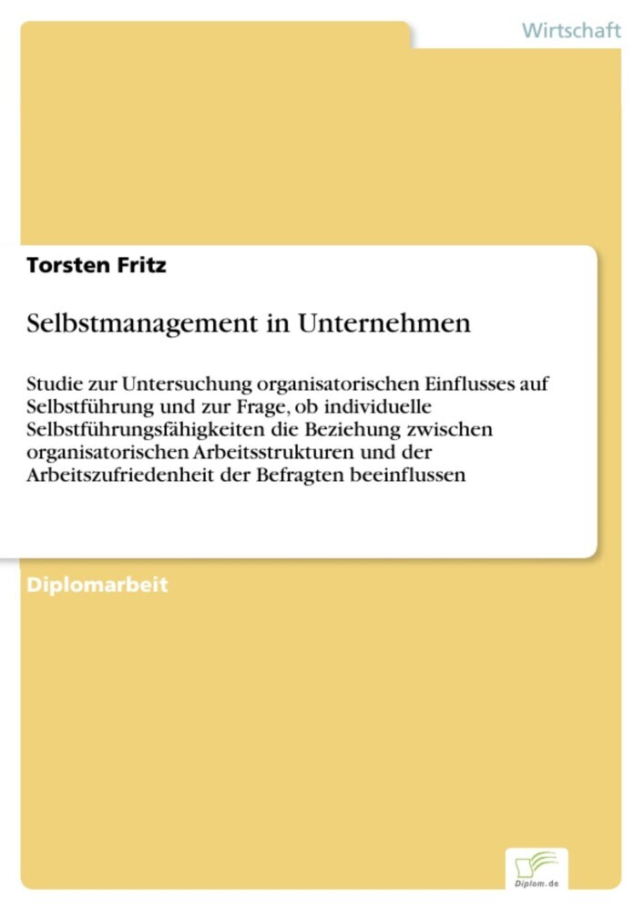 Selbstmanagement in Unternehmen main product photo