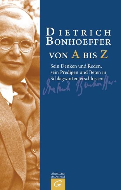 Dietrich Bonhoeffer von A bis Z main product photo