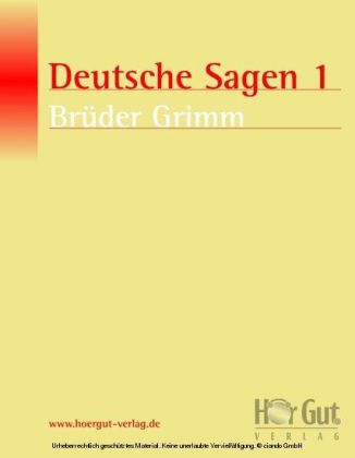 Deutsche Sagen 1