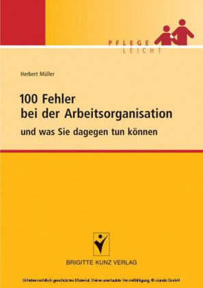 100 Fehler bei der Arbeitsorganisation