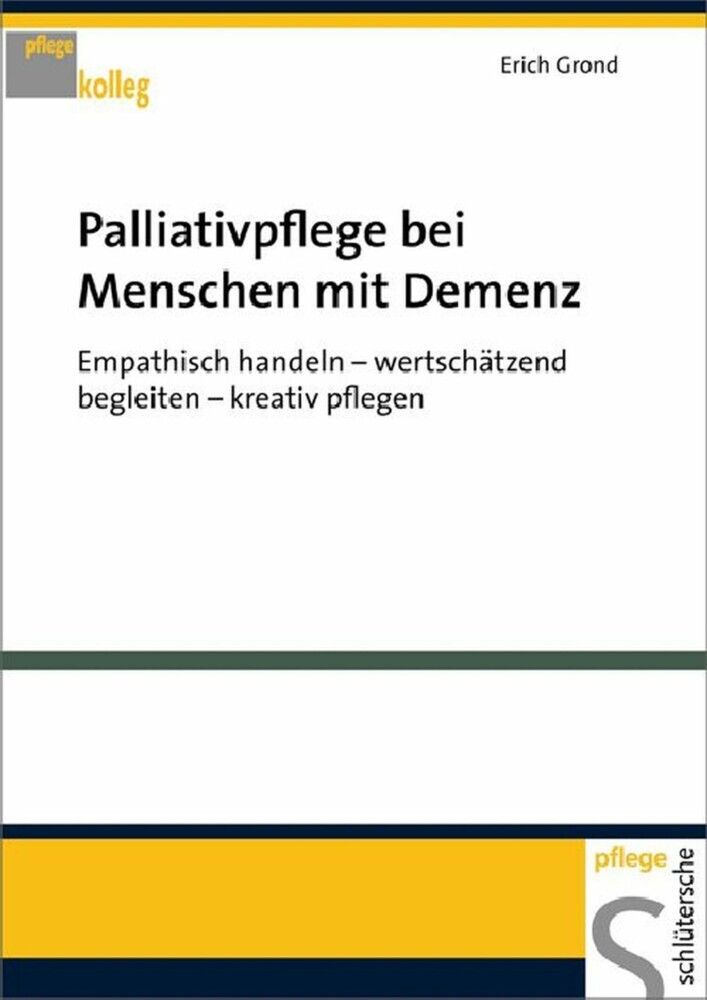 Palliativpflege bei Menschen mit Demenz main product photo